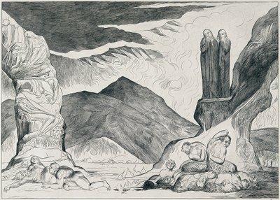 Illustrations of Dante by William Blake
